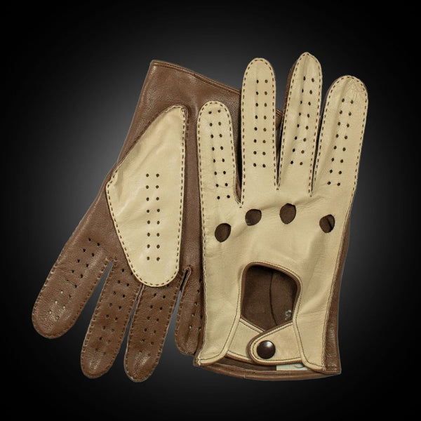 Premium Hand-Stitched Gloves Made from Italian Lambskin