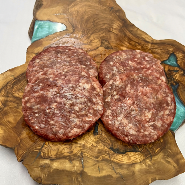 8 100% Natural Beef Burgers of 120 g / In 2 Pack