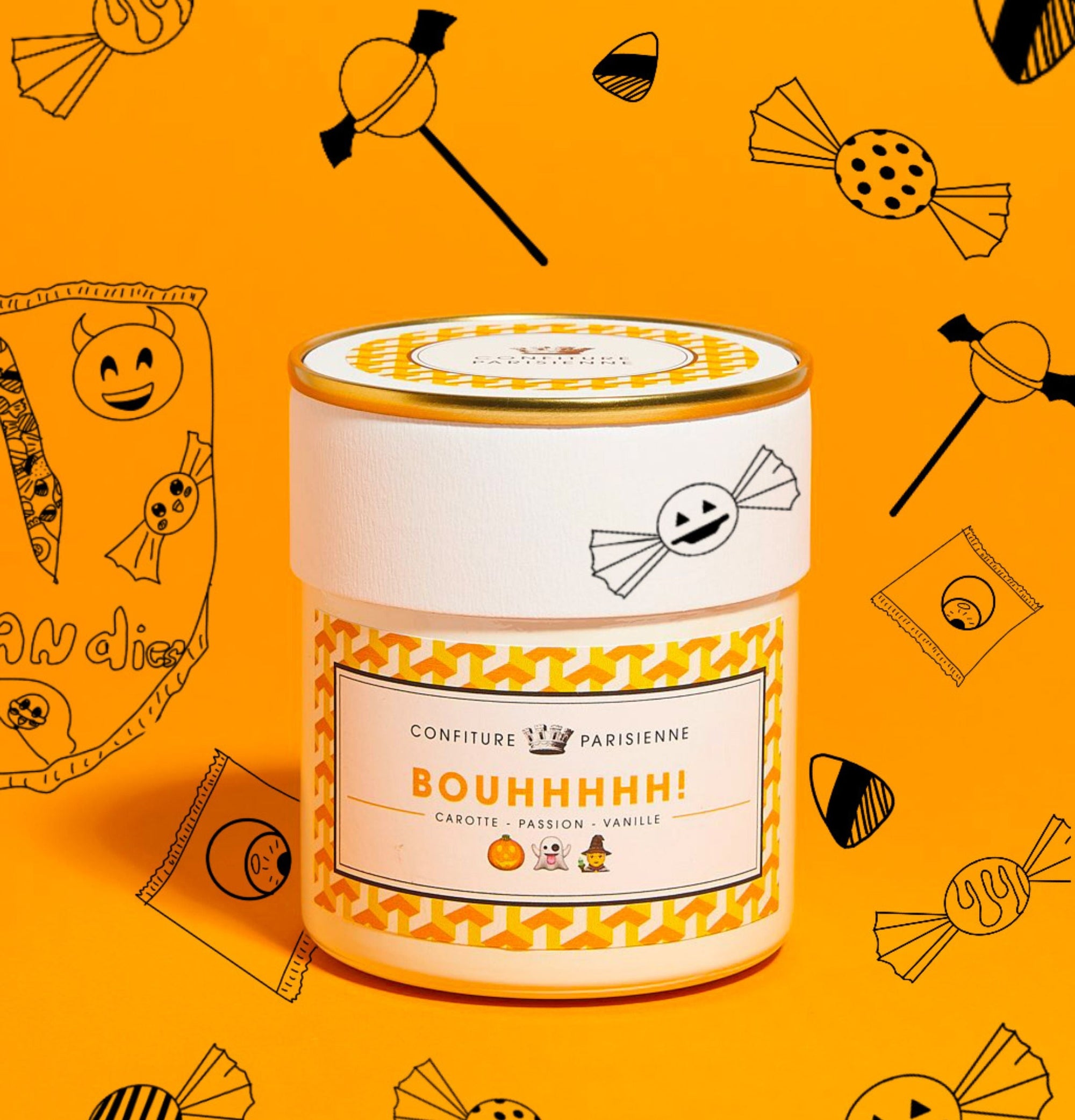 Confiture Parisienne - Carotte Passion x Halloween