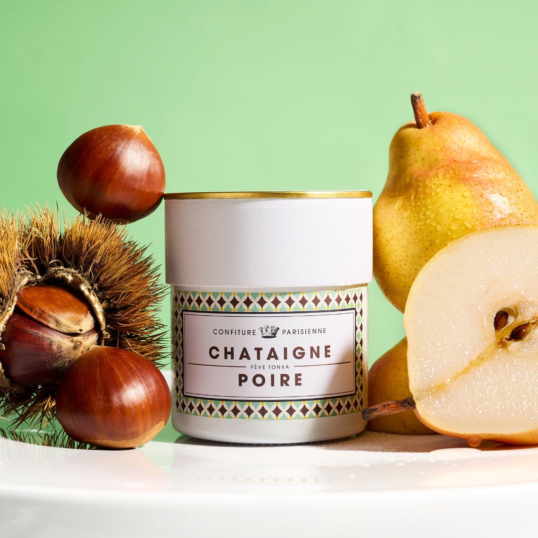 Marmellata di Castagne e Pere con Fava Tonka