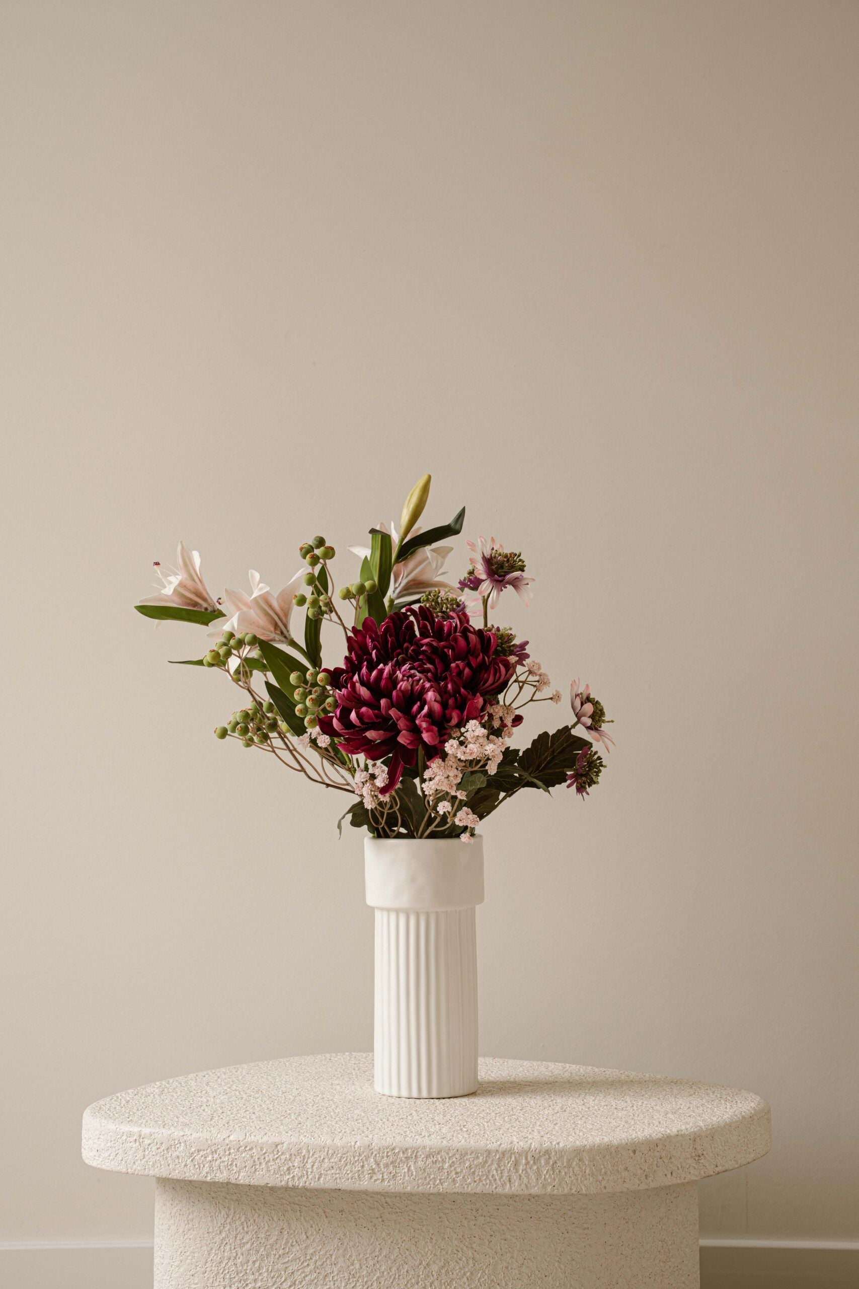 Gift Silk Bouquet - Lilac