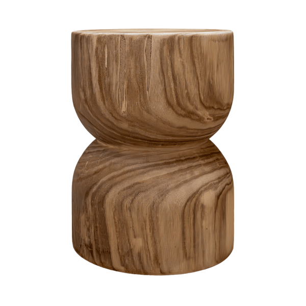 Woodville Side Table - Black - Solid Wood - 45cm