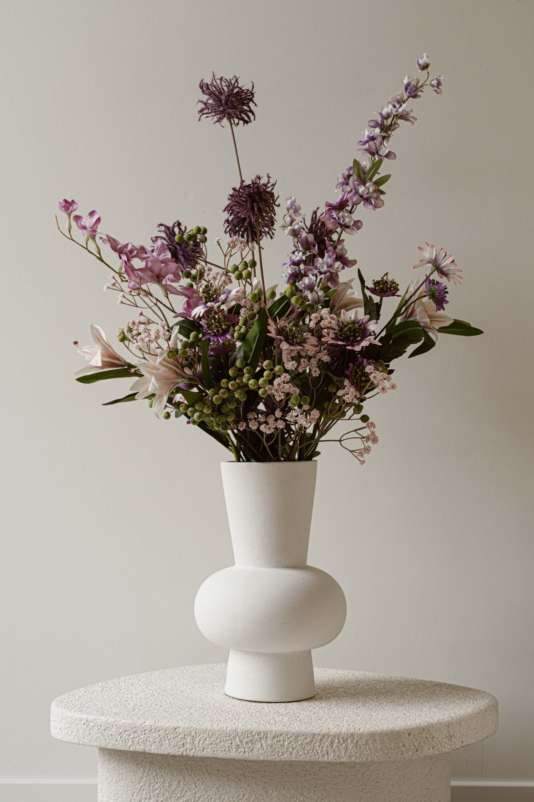 Silk Bouquet - Lilac