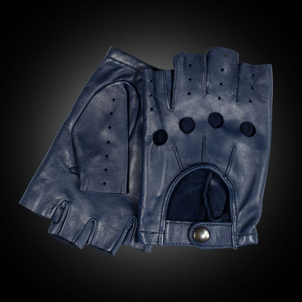 Modern Fingerless Driving Gloves for Men