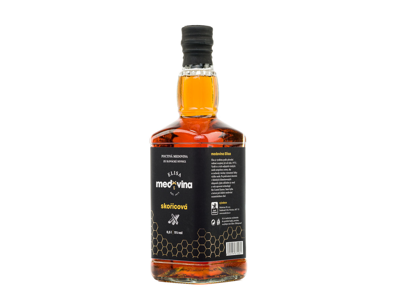 Elisa Skořicová medovina 0,5 l