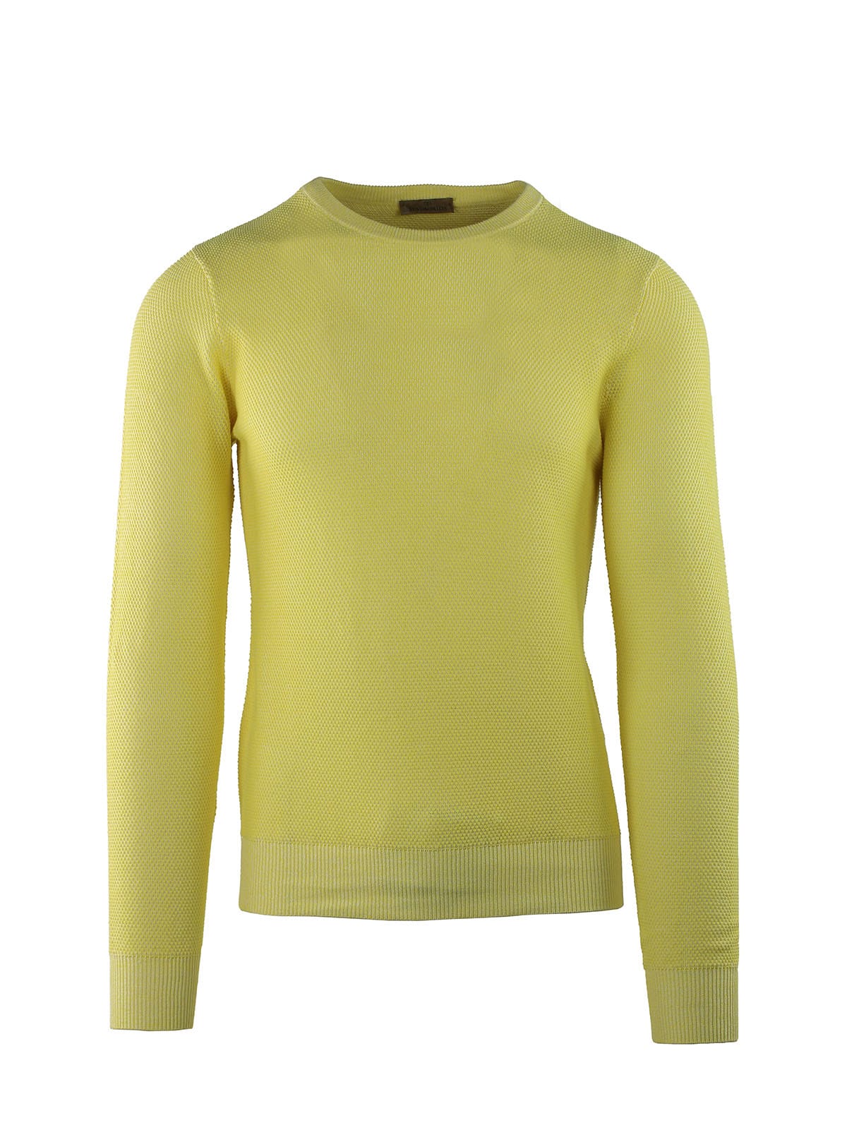BICOLORE OXFORD CREW NECK