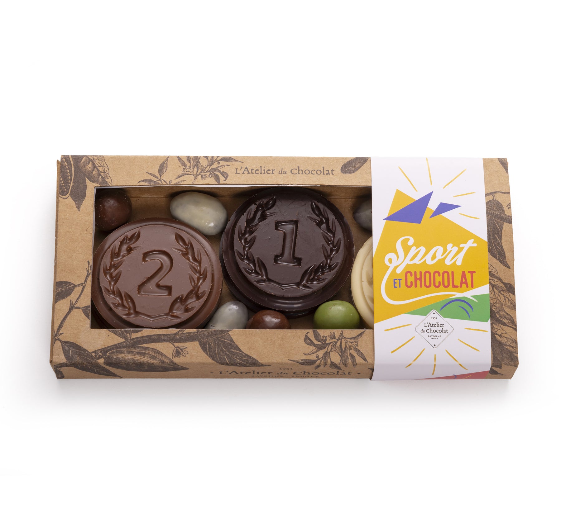 Scatola Regalo Medaglia di Cioccolato