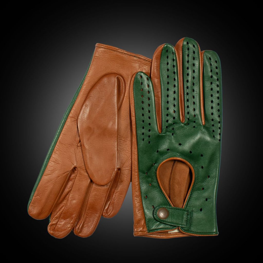 Luxury Colorful Driving Gloves Without Knuckle Holes
