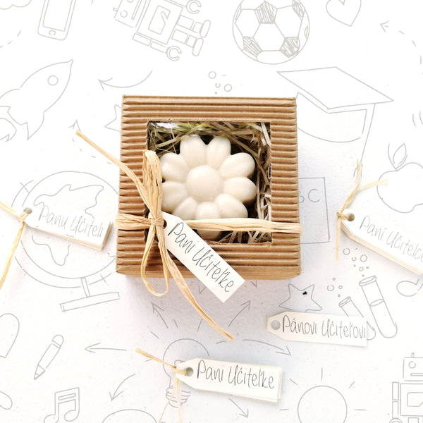 Gift for the Teacher - Toilet Soap in a Box with a Tag