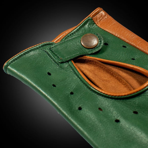 Luxury Colorful Driving Gloves Without Knuckle Holes