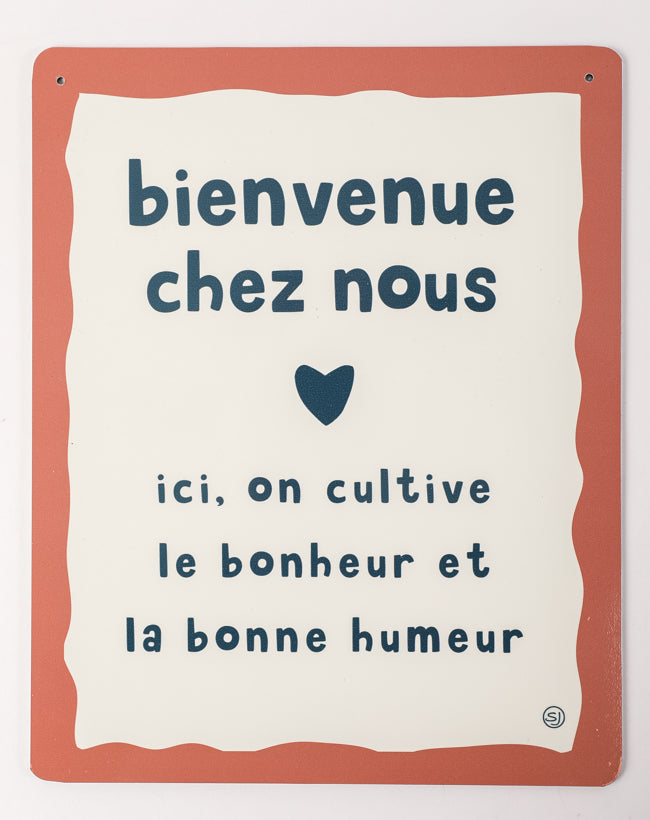 Welcome to Our Home Decorative Plaque