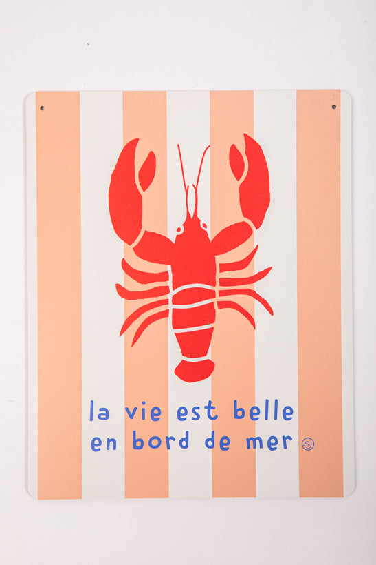 Decorative Lobster Plaque
