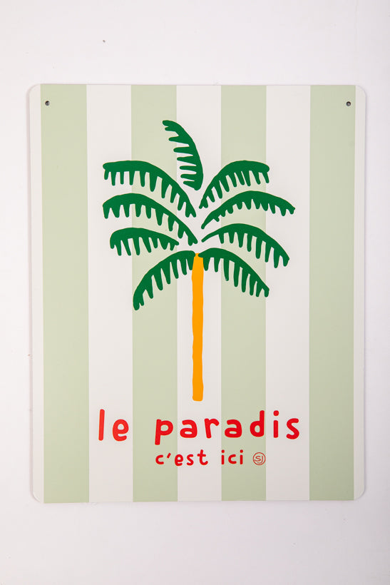 Decorative Palm Plaque