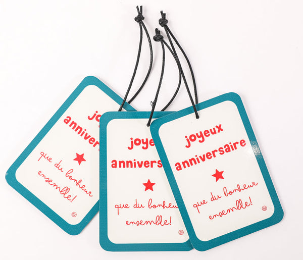 Mini decorative plaque happy birthday