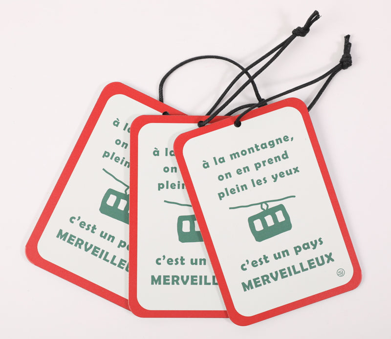 Mini decorative plaque wonderful country