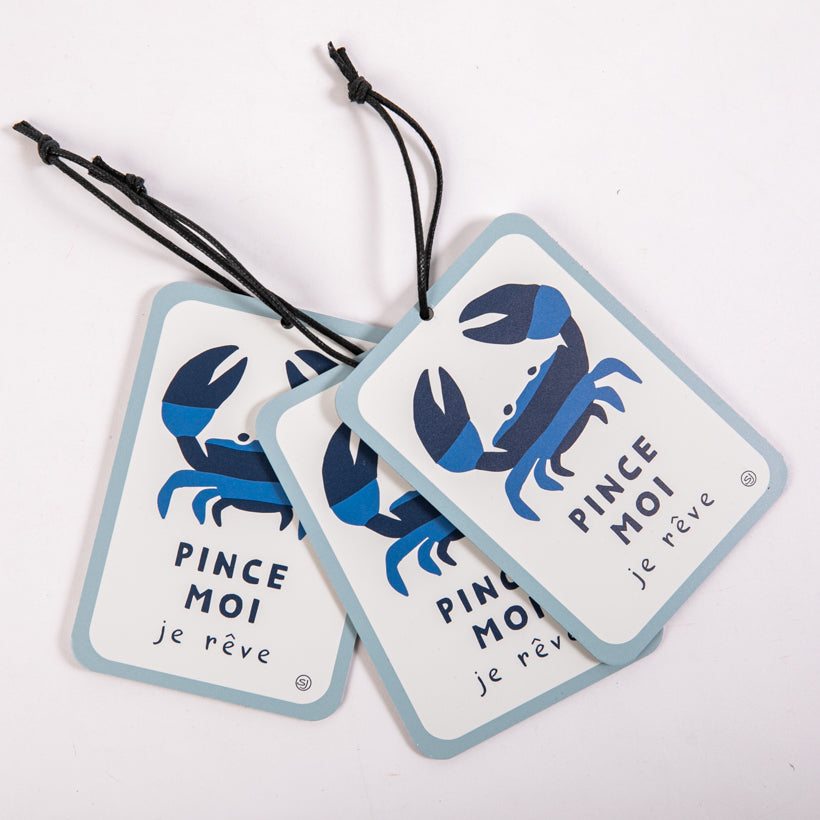 Mini decorative crab plaque