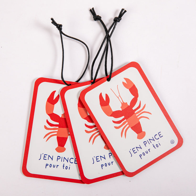 Mini decorative lobster plaque