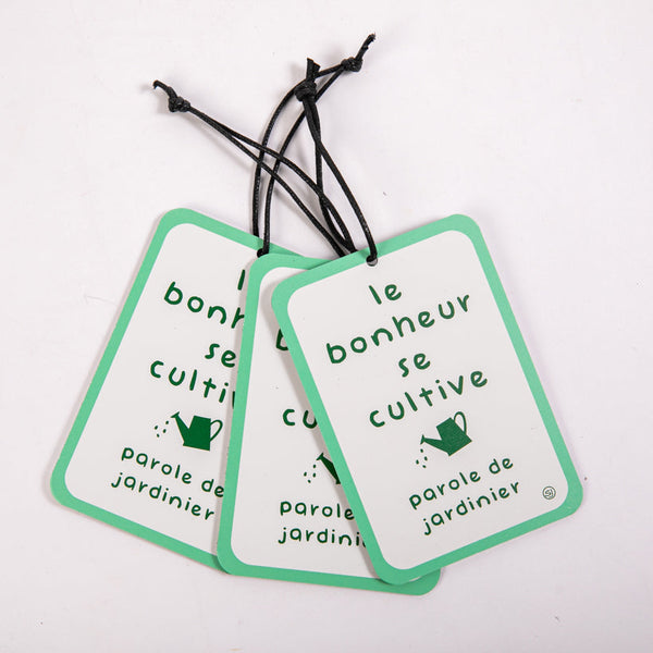 Mini decorative plaque happiness is cultivated