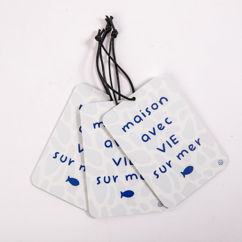 Mini decorative plaque house with seaside life