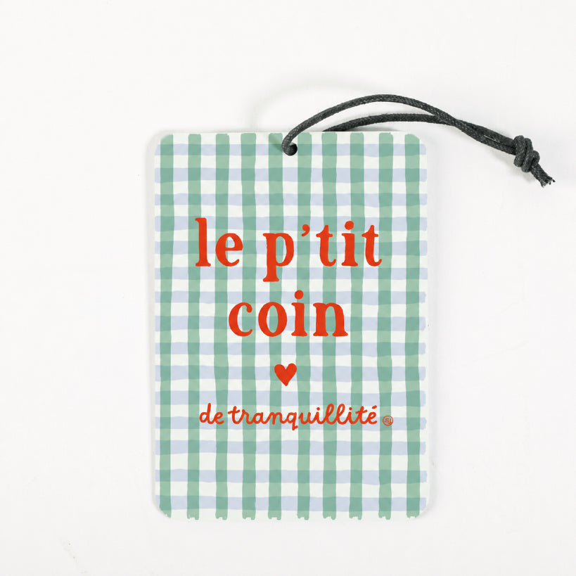 Mini decorative plaque the little corner