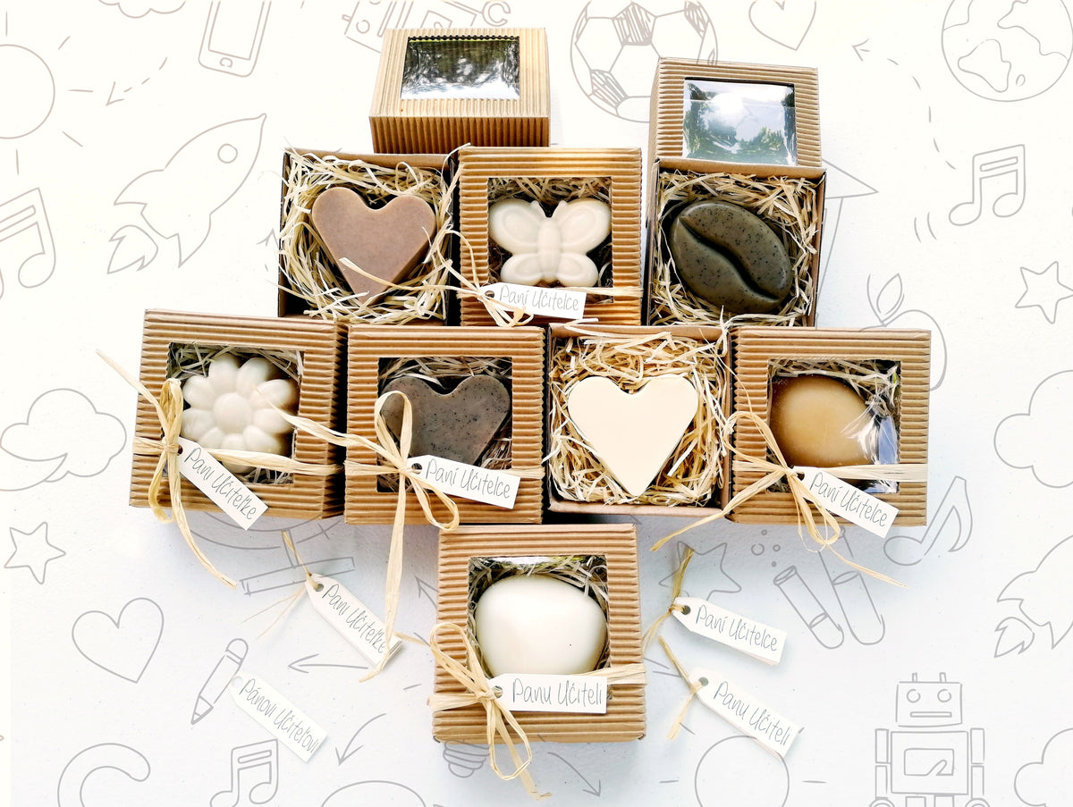 Gift for the Teacher - Toilet Soap in a Box with a Tag