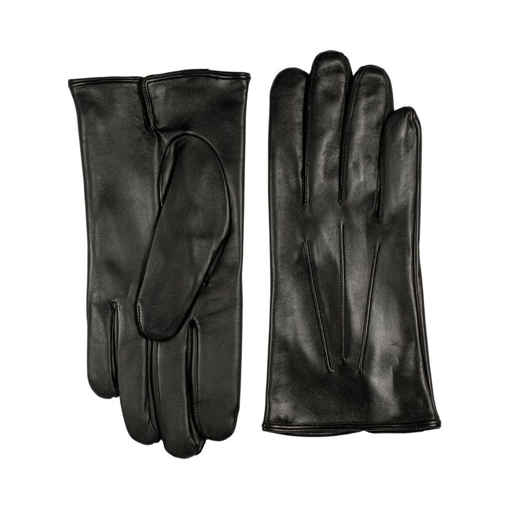 Men's Leather Gloves with Silk Lining