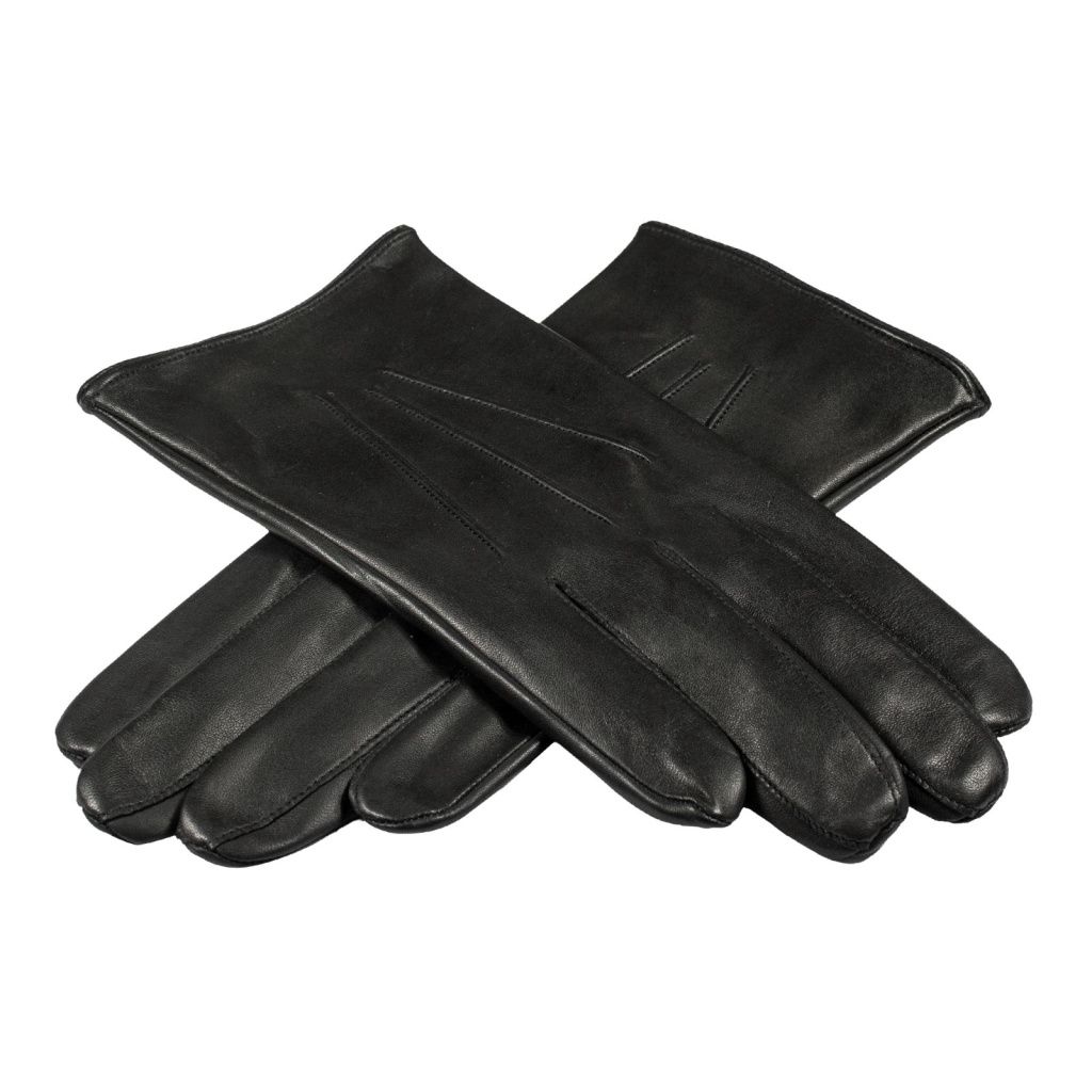 Men's Leather Gloves with Silk Lining