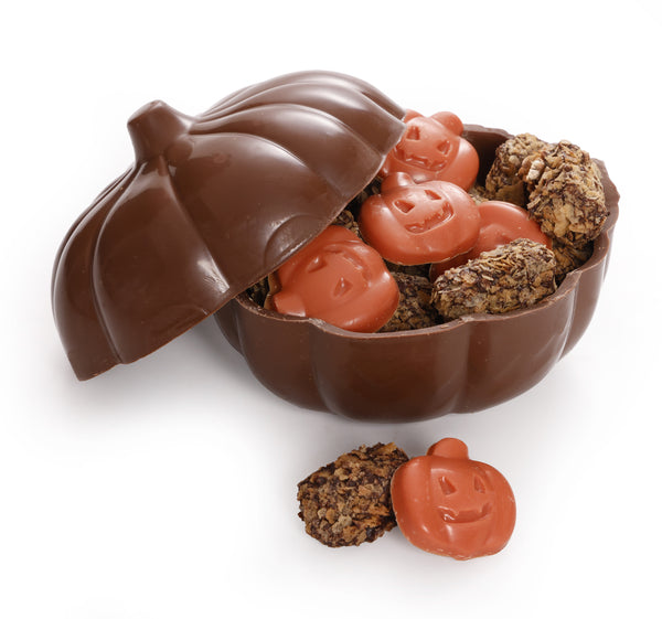 Zucca di Cioccolato di Halloween e il suo Topping