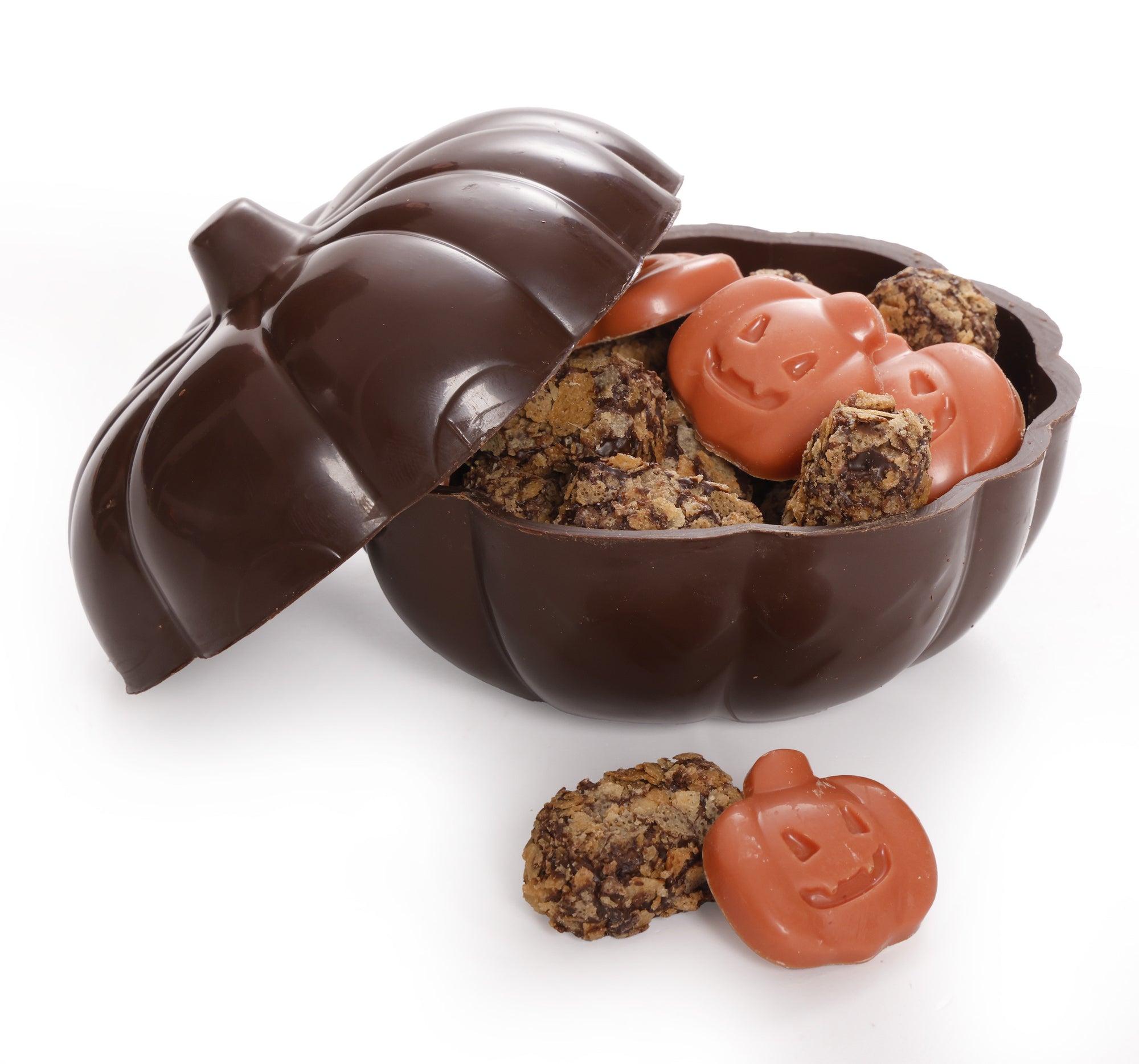 Zucca di Cioccolato di Halloween e il suo Topping