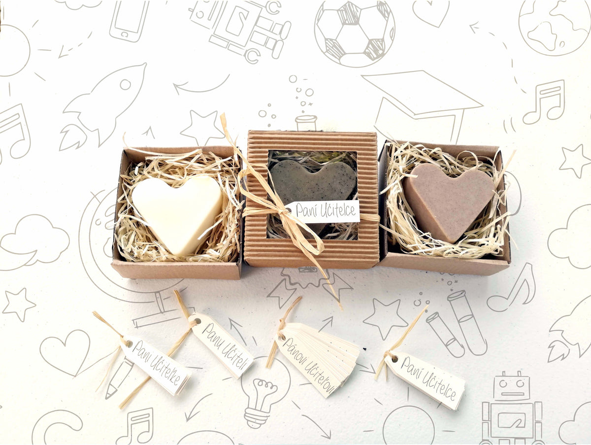 Gift for the Teacher - Toilet Soap in a Box with a Tag