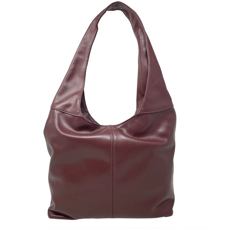 Borsa a spalla da donna in pelle - 41x55x12 cm - 6170