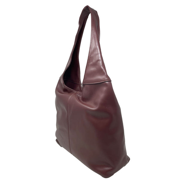Borsa a spalla da donna in pelle - 41x55x12 cm - 6170