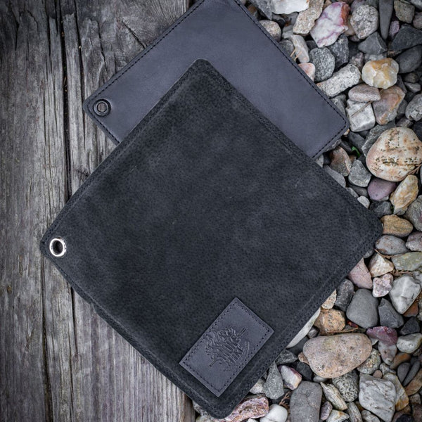 Leather Oven Mitt and Grill Mat 2 in 1