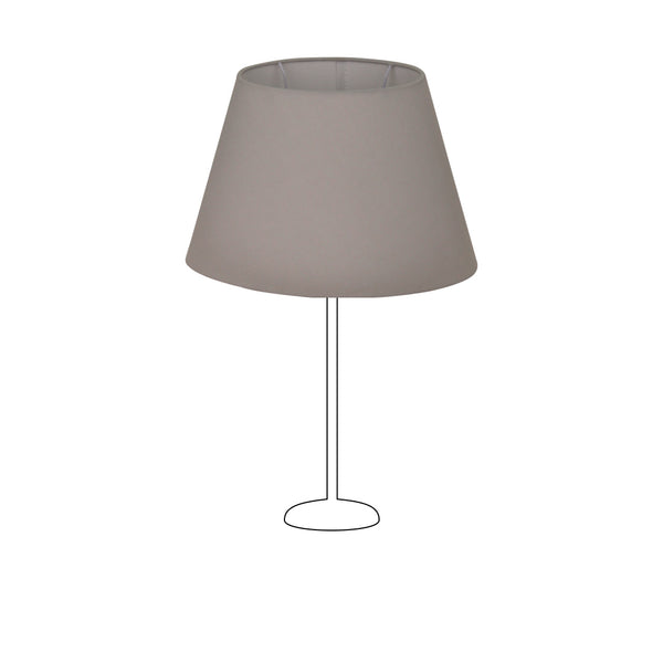 Various Oval Lampshade - Light Gray - Ø24 or Ø30 cm - Chintz