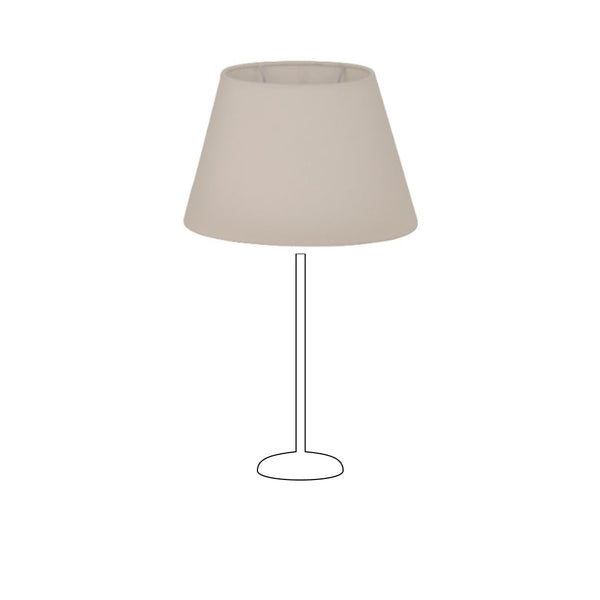 Various Oval Lampshade - Cream - Ø24 or Ø30 cm - Chintz