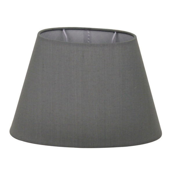 Pantalla Ovalada Variada - Gris - Ø24 o Ø30 cm - Chintz