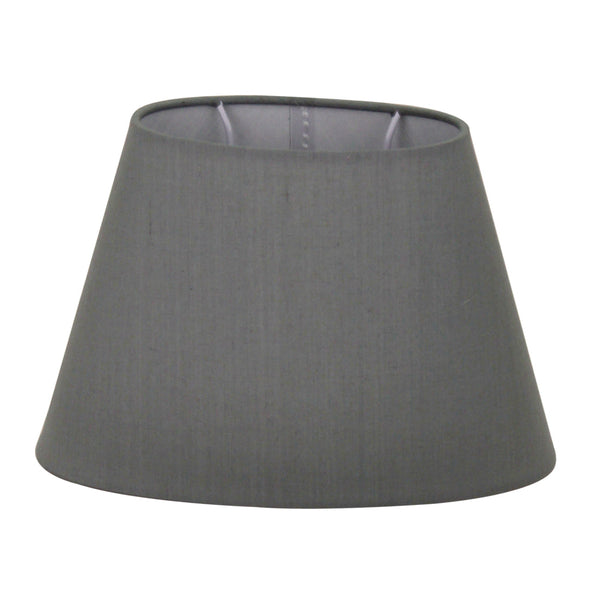 Pantalla Ovalada Variada - Gris - Ø24 o Ø30 cm - Chintz