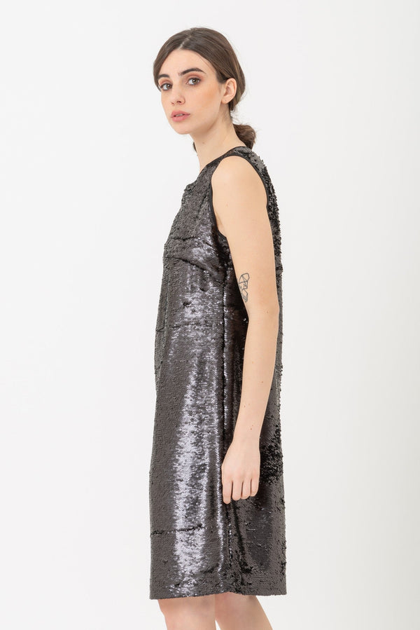 Full Sequins Dress