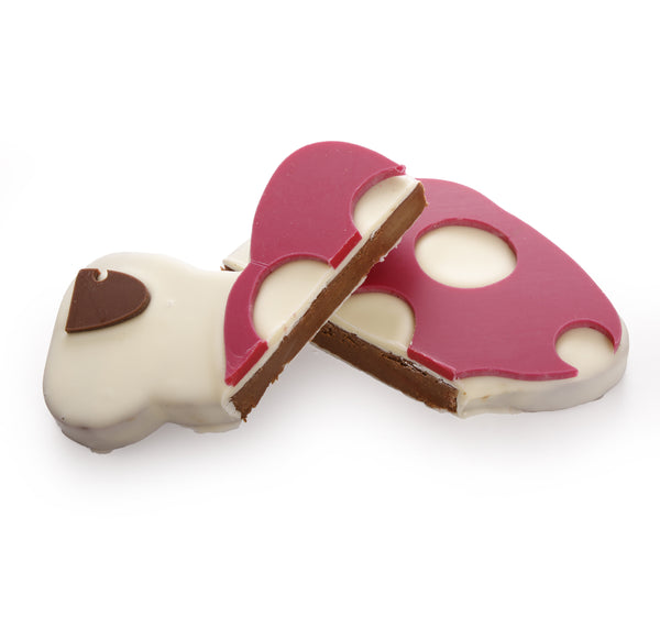PRALINE MUSHROOM WHITE CHOCOLATE