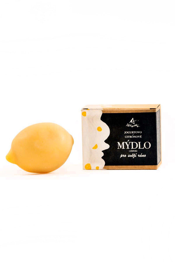 Christmas Packaging - Yogurt Lemon Soap - Lemon