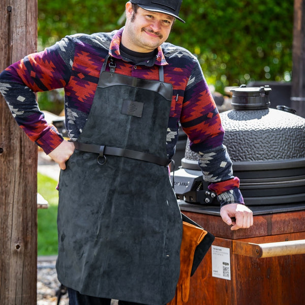 Leather Grill Apron