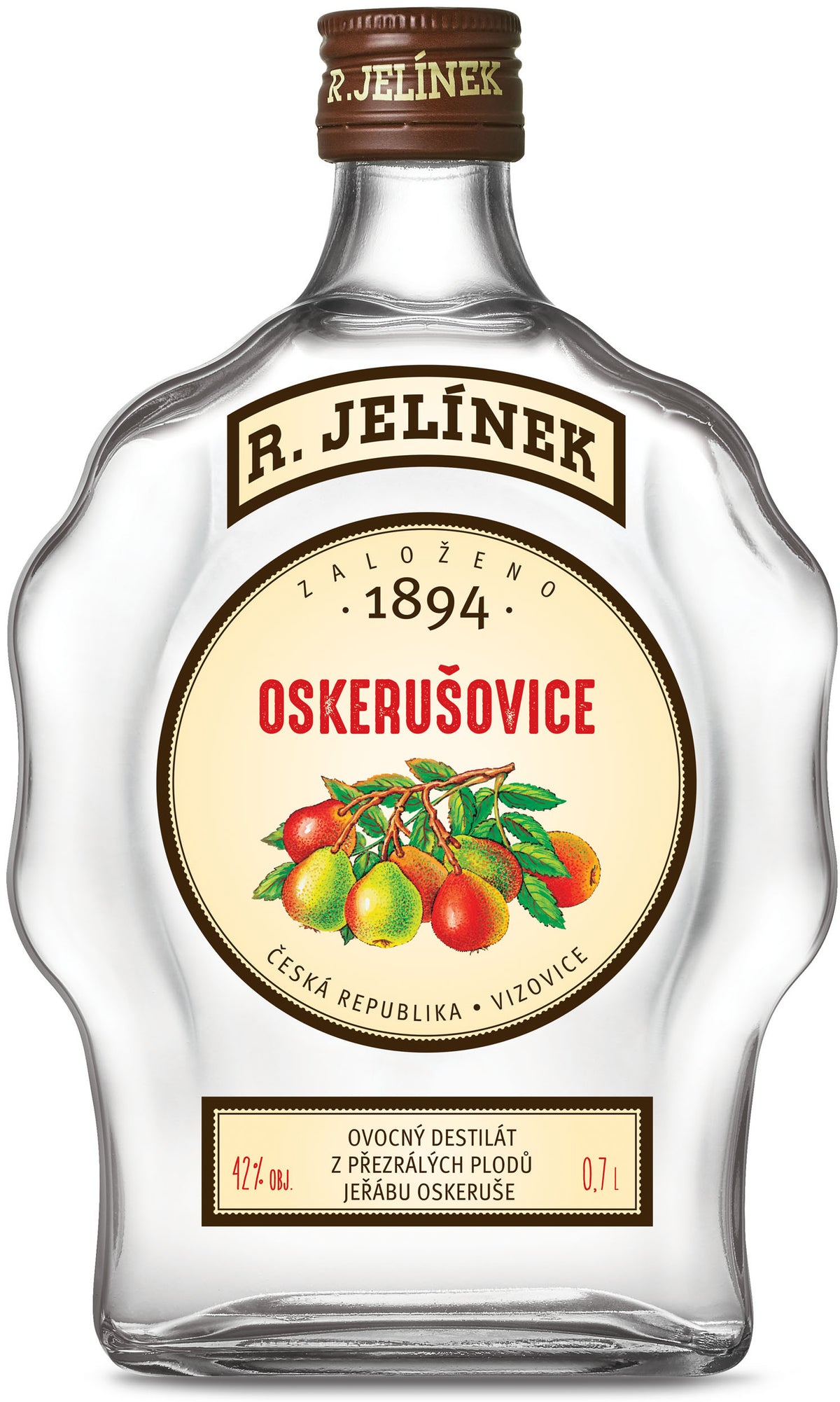 Oskerušovice 42% 0.7l