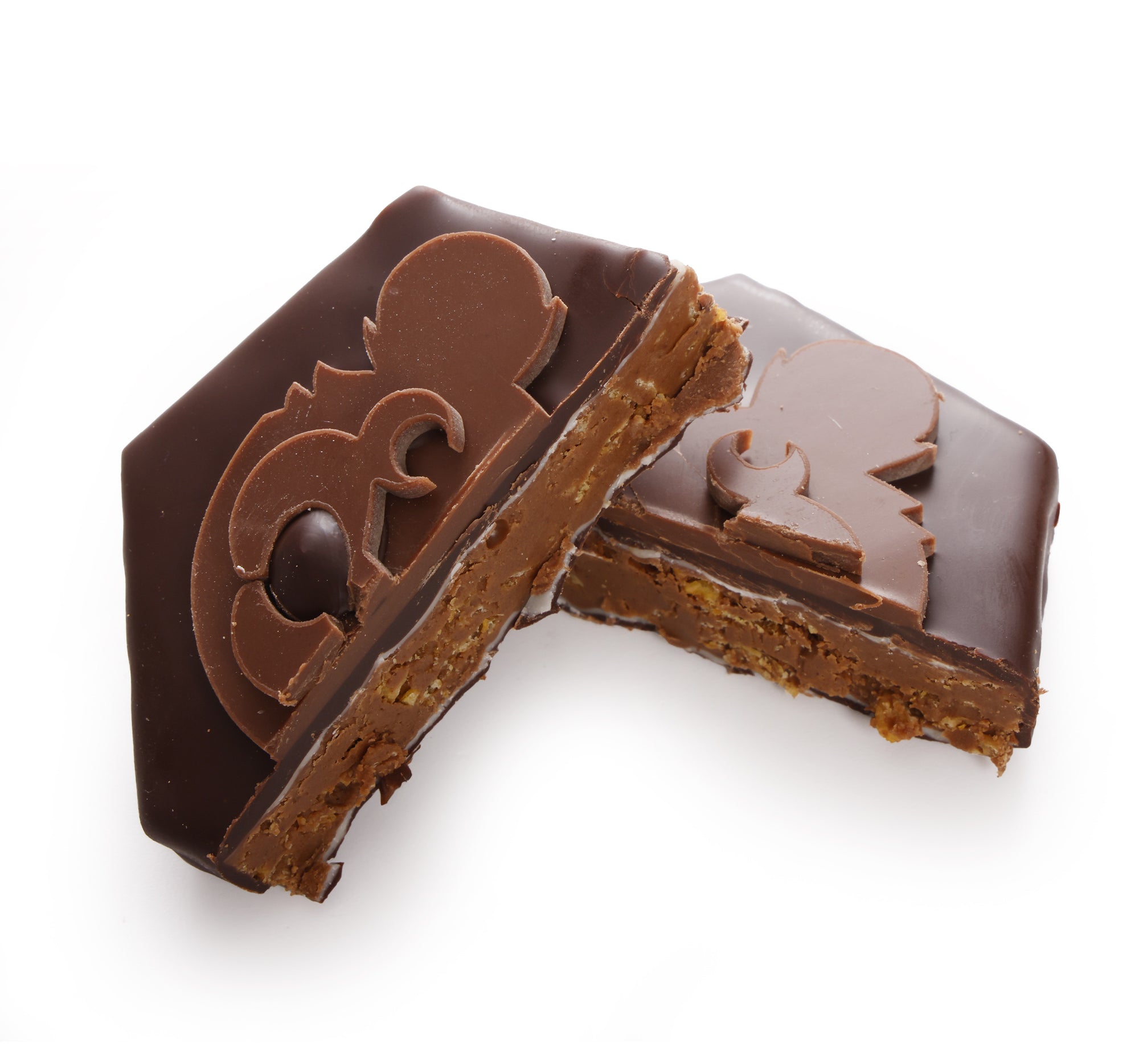 Chocoladebeer met Praliné en Geroosterde Maïs