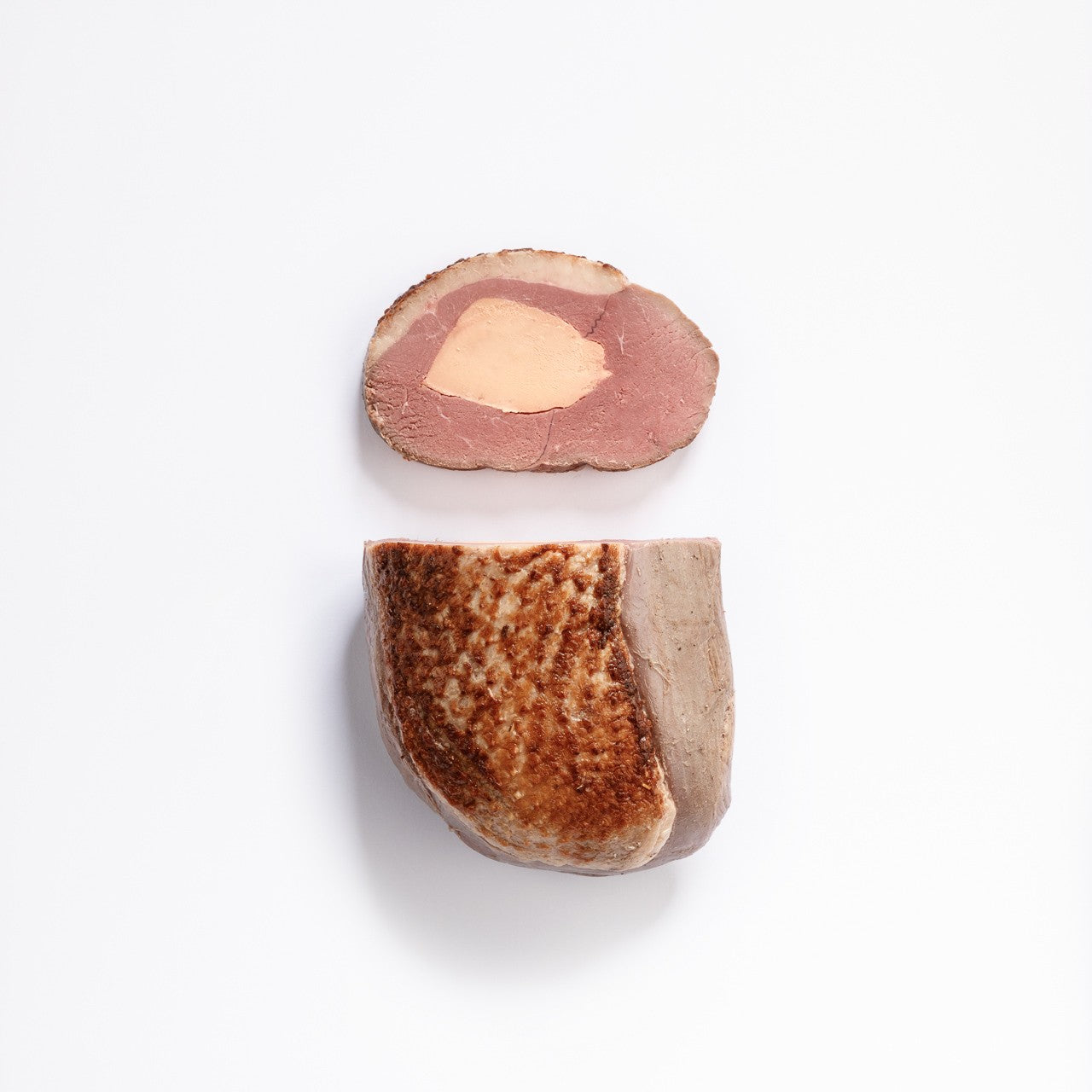 Petto d'anatra cotto farcito con foie gras - 300g