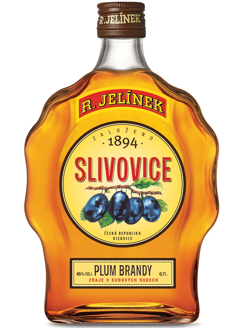 R. JELÍNEK Golden Slivovitz 45% 0.7l