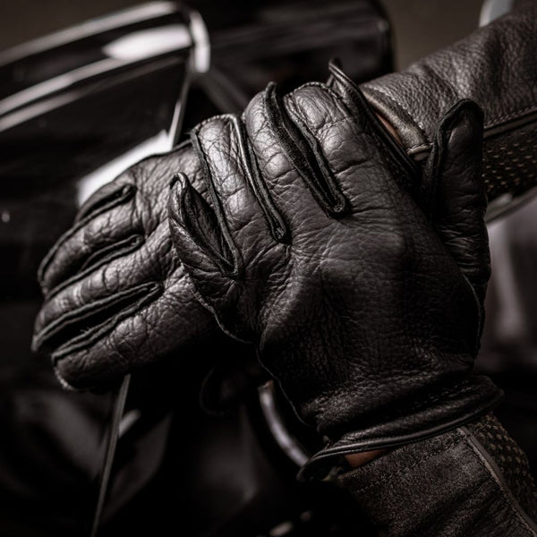 Durable Gloves with Rubber for Motorcycles and Scooters