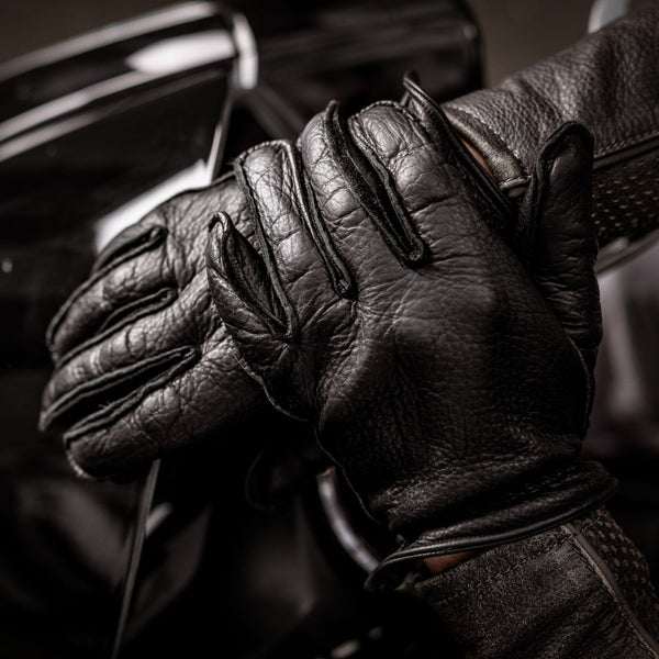 Durable Gloves with Rubber for Motorcycles and Scooters