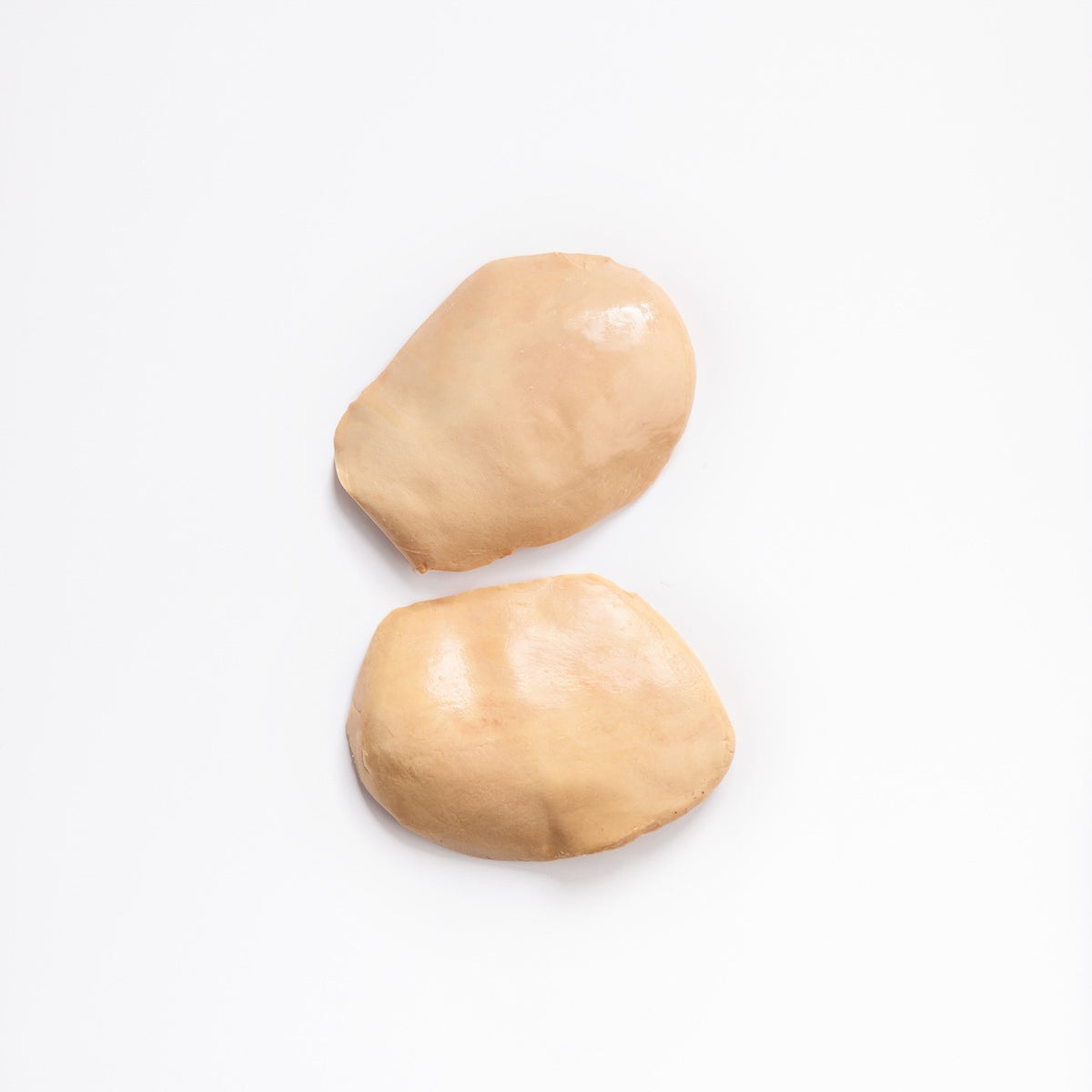 Raw foie gras escalopes by 2 - 160g