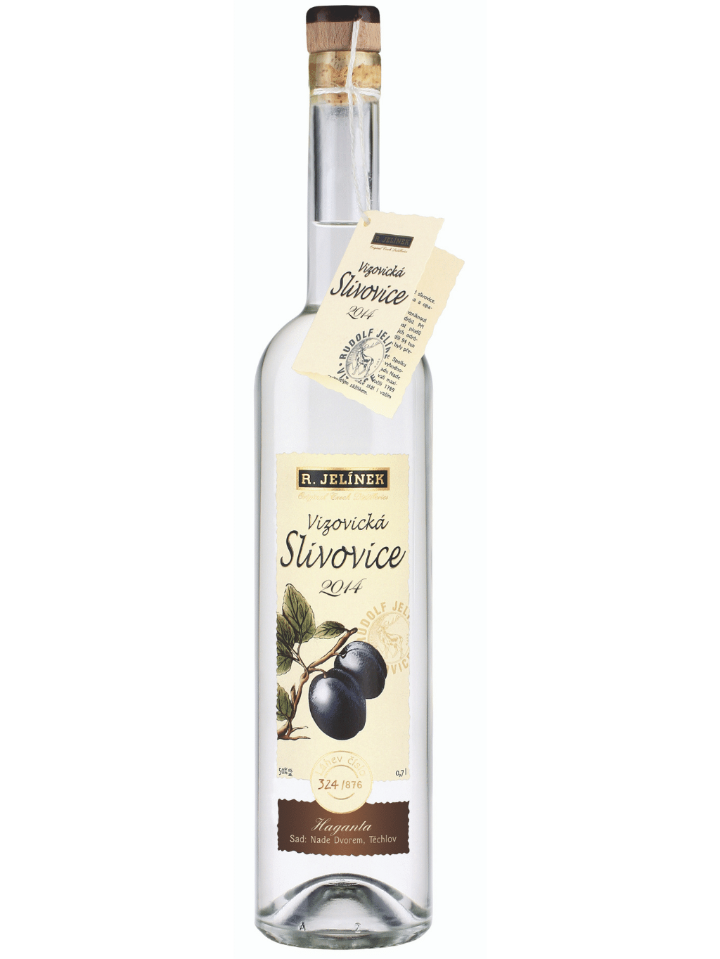 Vizovice Plum Brandy 2014 Haganta 50% 0.7l