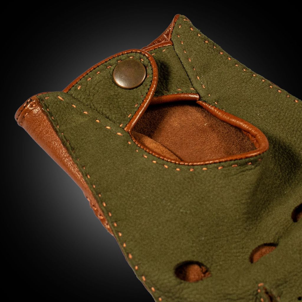 Premium Hand-Stitched Fingerless Gloves